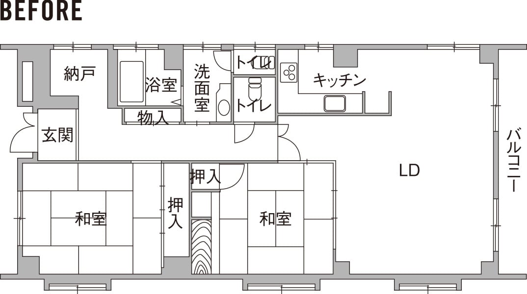 事業用建物 Before